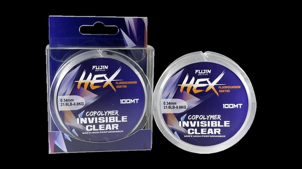 Fujin Hex SHT Ultra FC Kaplamalı 100mt Misina ürün görseli 1