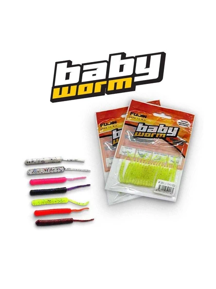 Fujin Baby Worm 5.2 cm Floating LRF Silikonu ürün görseli 1