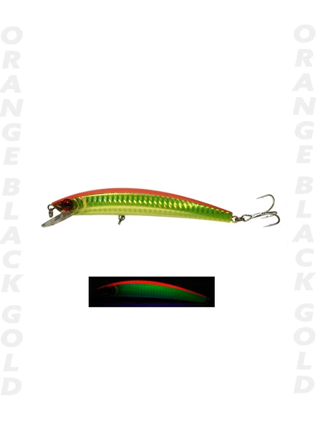 Fujin Crazy Minnow 110F 12gr Maket Balık - Resim 7