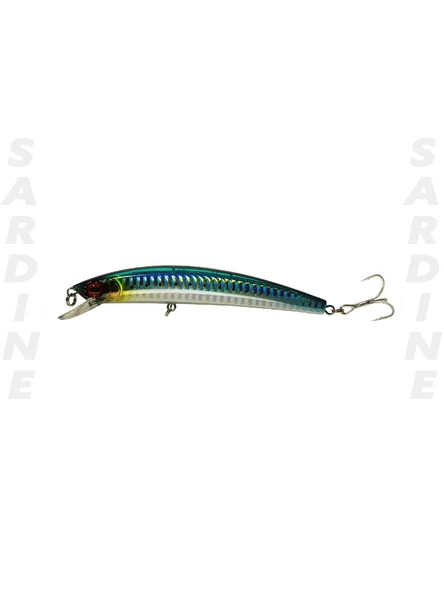 Fujin Crazy Minnow 110F 12gr Maket Balık - Resim 6
