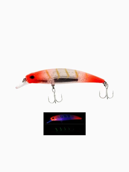 Fujin Ziggy 70mm 9.6gr Sinking LRF Maket Balık - Resim 8