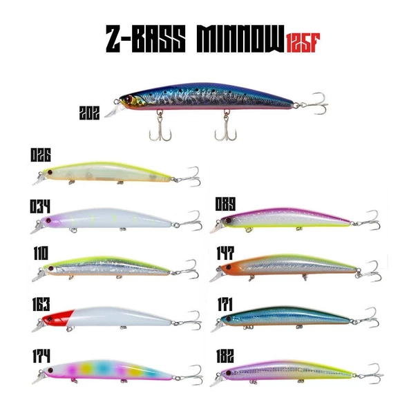Fujin Z-Bass Minnow 125F 21gr Maket Balık ürün görseli 1
