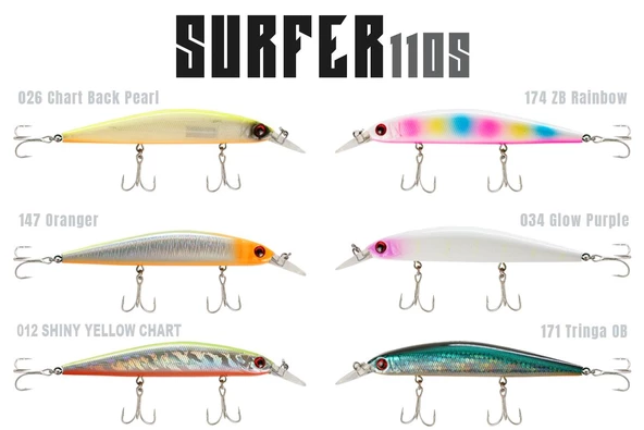 Fujin Surfer 110s 20gr 11cm Maket Balık ürün görseli 1