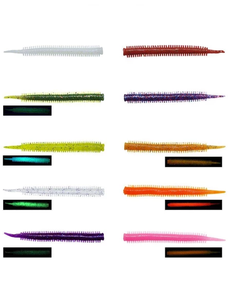 FUJIN Yummy Sandworm 7cm LRF Silikonu - Resim 2
