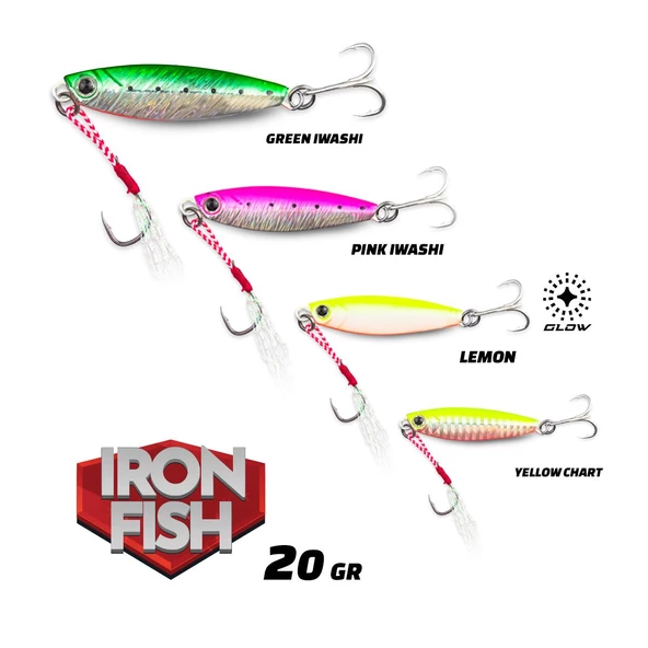 Fujin Iron Fish 20gr 62mm Jig Yem ürün görseli 1