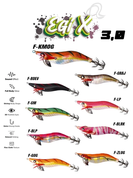 Fujin EgiX 3.0 16.4gr Kalamar Zokası ürün görseli 1