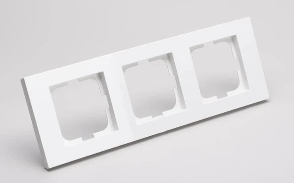 Ovivo Beyaz Üçlü Çerçeve Grano ürün görseli 1