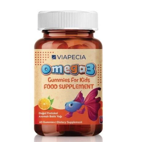 Viapecia Omega 3 Kids 60 Gummies ürün görseli 1