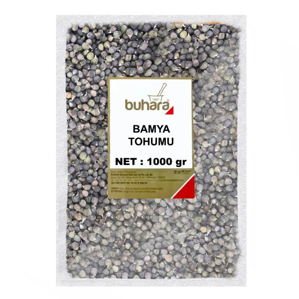 BUHARA BAMYA TOHUMU 1000 GR ürün görseli 1