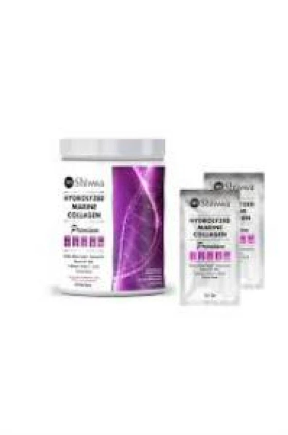 SHİWWA COLLAGEN hidrolize marine collagen premium type (1-2-3-5-10 ) 30 şase ürün görseli 1