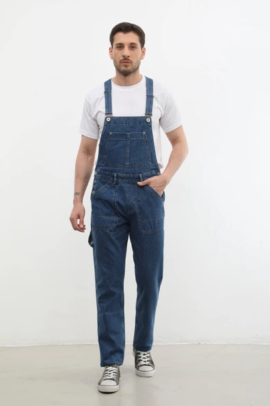 Erkek Jean Tulum Pantolon - Resim 6