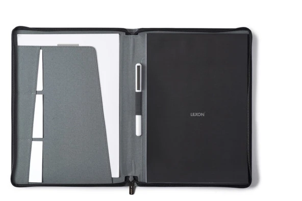 Lexon Premium + A4 Portföy Gri - Resim 3
