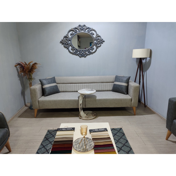 Mimoza Koltuk Takımı(nubuk) - Resim 3