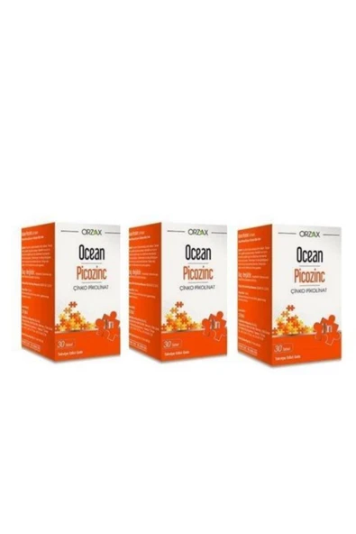 Ocean Picozinc 30 Tablet 3 Kutu ürün görseli 1
