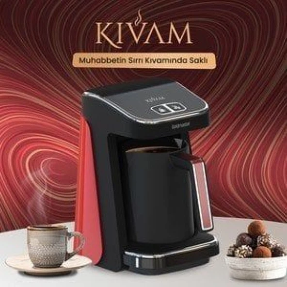 Goldmaster Gm8380k Kıvam Geniş Hazne Kırmızı Türk Kahve Makinesi ürün görseli 1