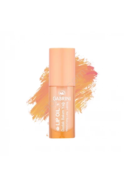 Gabrini Lip Oil - Peach 5 ml - Resim 2