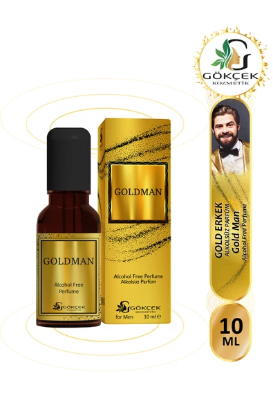 Goldman Erkek Parfümü (Alkolsüz) ürün görseli 1