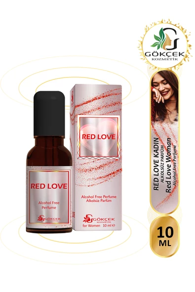 Red Love Kadın Parfümü (Alkolsüz) ürün görseli 1