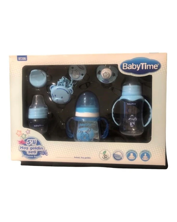 Baby Time 5li Hoşgeldin Seti 8699943242060 ürün görseli 1