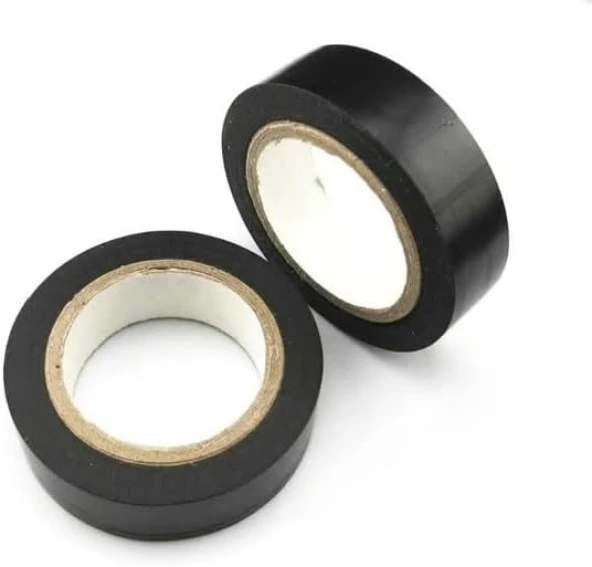 Mutlusan Elektrik İzole Bant Siyah 0.13mm*19mm*9,14mt ürün görseli 1