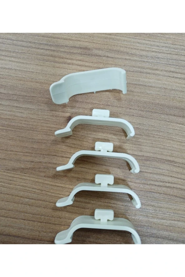 DEMİR TEKSTİL Stor Ve Zebra Aparatı (PLASTİK GENİŞ) 10 Adet ürün görseli 1