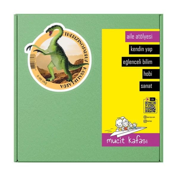 Mucit Kafasi Therizinosaurus Kayalıklarda ürün görseli 1