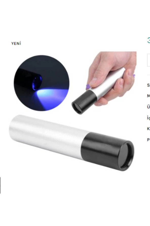 15 WATT 365NM ULTRAVİYOLE SAHTE PARA IŞIĞIWT-305 ürün görseli 1