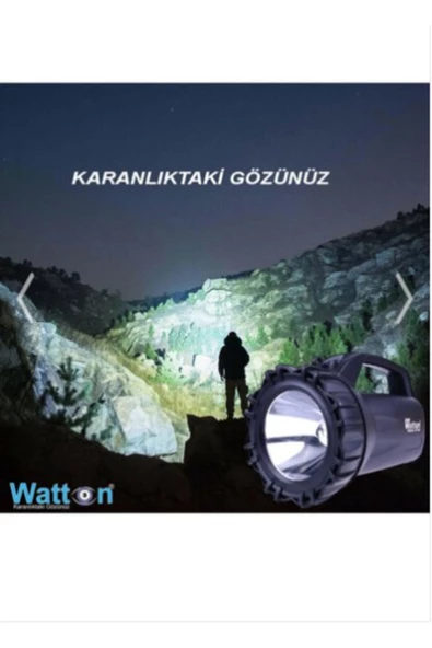 Watton Wt-400 Şarjlı 50 W Projektör ürün görseli 1