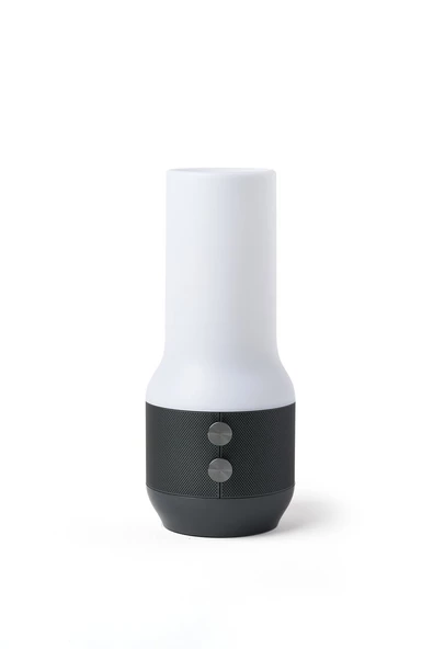Lexon Terrace + Lamba-BT Hoparlör- Powerbank Metalik Gri ürün görseli 1