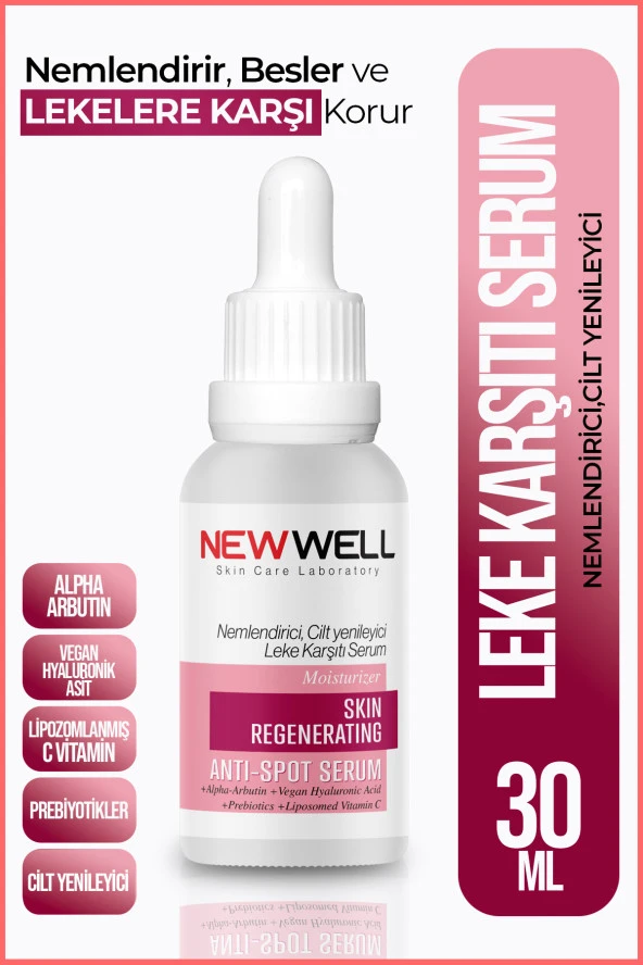 New Well Nemlendirici, Cilt Yenileyici Leke Karşıtı Serum 30ml ürün görseli 1