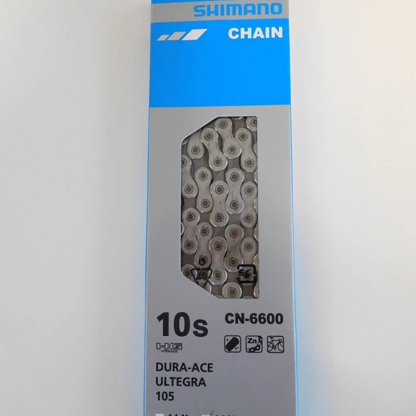 SHIMANO ULTEGRA Zincir CN-6600 HG 10-vites 114 bakla Ampul tipi bağlantı pimi ürün görseli 1