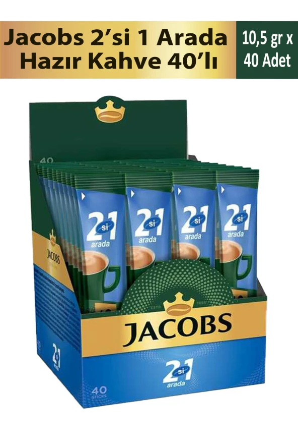 Jacobs Hazır Kahve 40'lı Mix Paketi - Resim 3