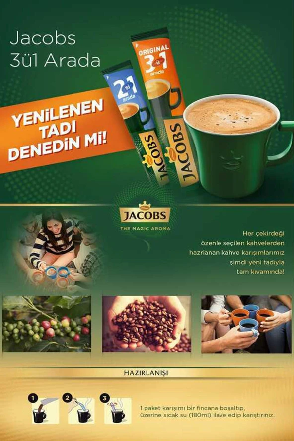 Jacobs Hazır Kahve 40'lı Mix Paketi - Resim 4