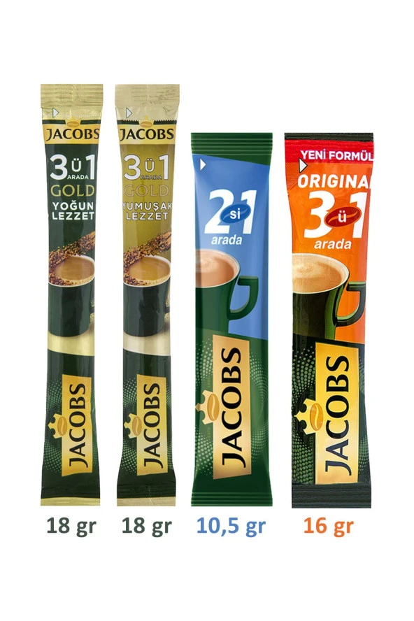 Jacobs Hazır Kahve 40'lı Mix Paketi - Resim 5