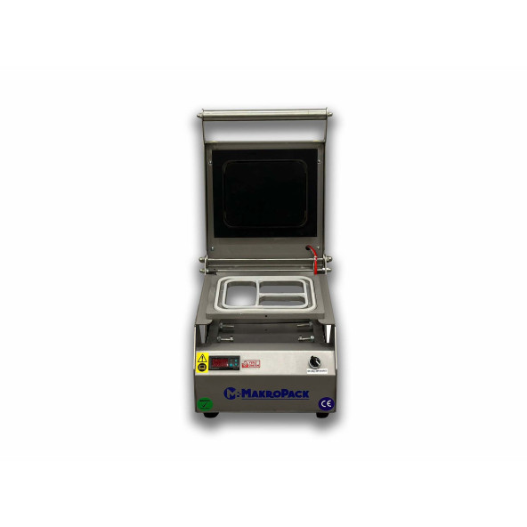 Makropack 3 Bölmeli Tabak Kapatma Makinesi Paslanmaz ürün görseli 1