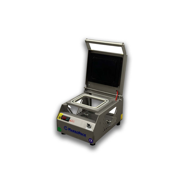 Makropack 1 Bölmeli Tabak Kapatma Makinesi Paslanmaz ürün görseli 1