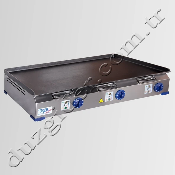 Tuğra TE-7400 80 cm Üçlü Elektrikli Eko Pleyt Izgara ürün görseli 1