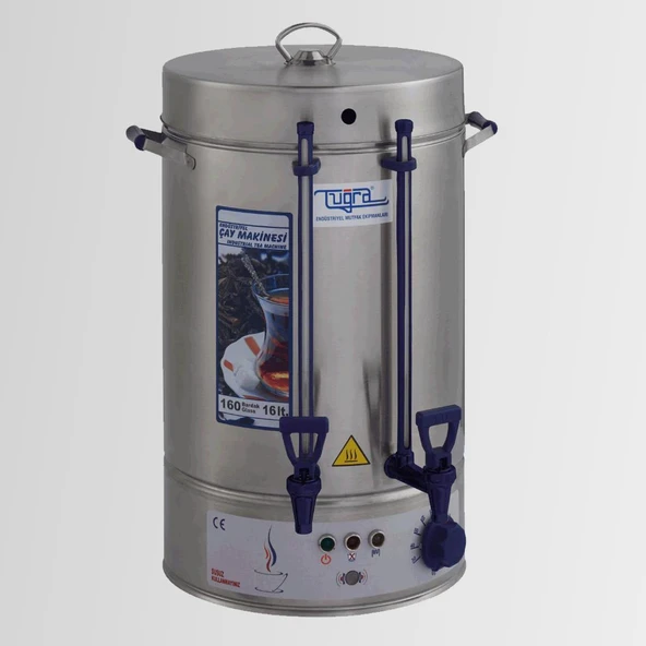 Elektrikli Semaver 160 Bardak Tuğra Çay Otomatı ürün görseli 1