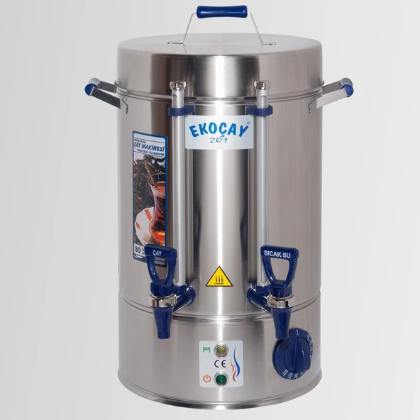 Elektrikli Semaver 80 Bardak Ekoçay Çay Otomatı ürün görseli 1