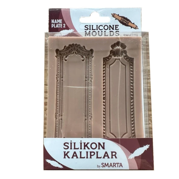 Smarta Silikon Kalıplar İsim Plakası 2 Seti 3048 ürün görseli 1