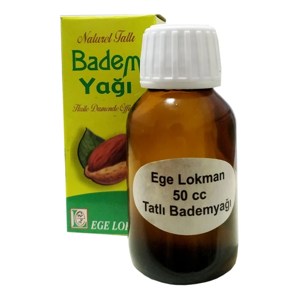 Ege Lokman Tatlı Badem Yağı 50 cc - Resim 5