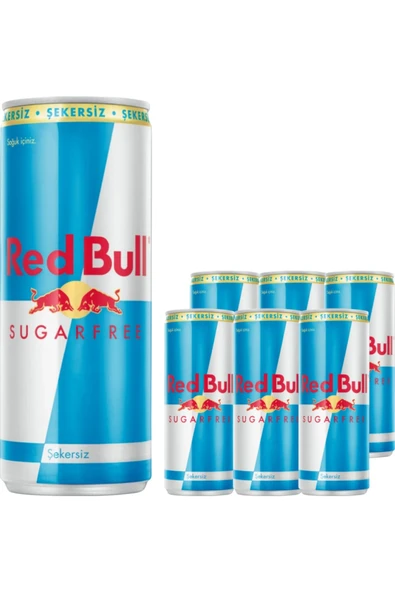 Red Bull Şekersiz 6 x 250 Ml ürün görseli 1