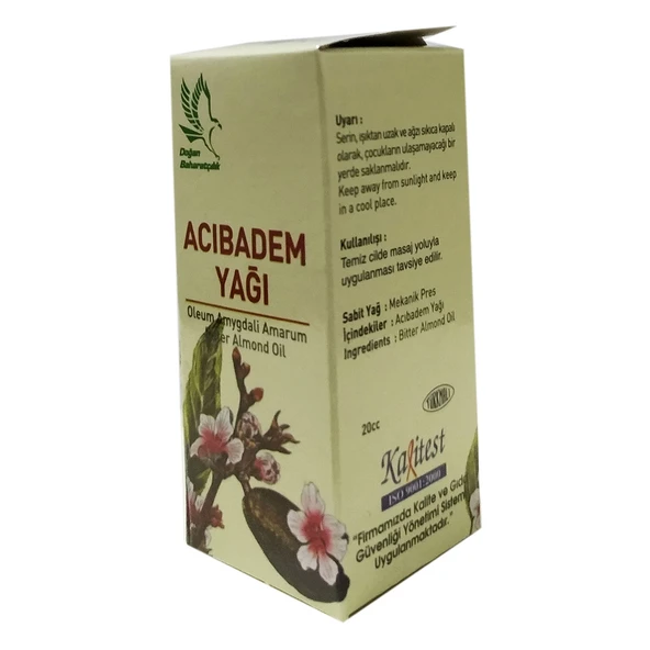Acı Badem Yağı 20 cc - Resim 4