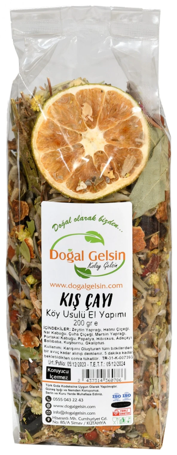 Doğal Gelsin Kış Çayı - 200 gr ürün görseli 1