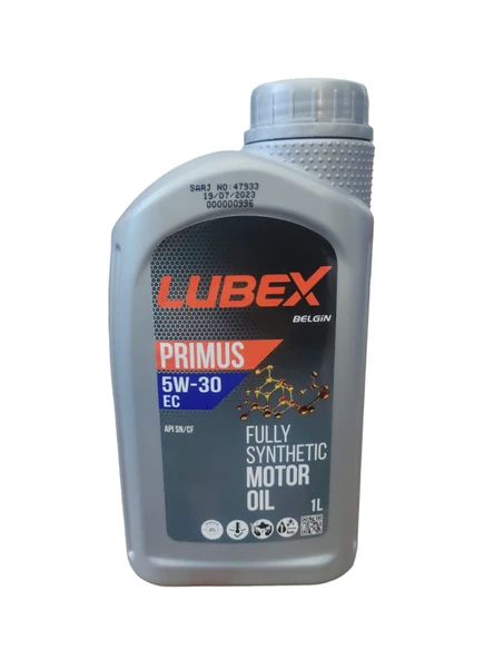 LUBEX PRIMUS EC 5W-30 1 LT ürün görseli 1