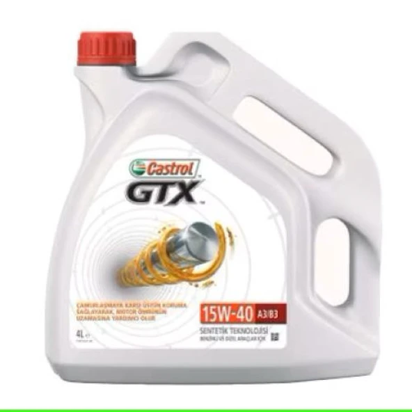 CASTROL GTX 15W-40 4 LT 2020 ürün görseli 1
