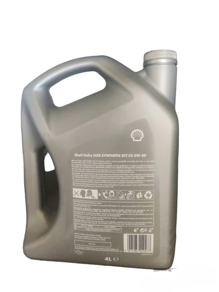 SHELL HELIX HX8 SYNTETİC 5W30 4 LT 2023 - Resim 2