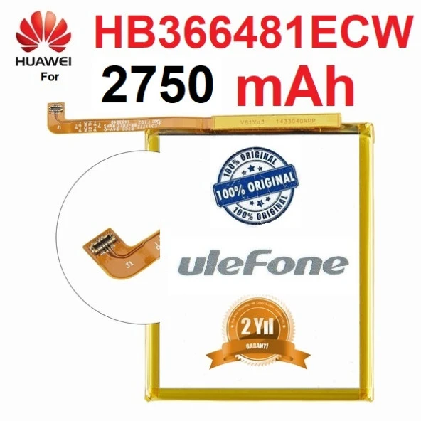 Huawei Honor GR3 2017 HB366481ECW 2750 mAh Batarya Pil Orijinal Uzun Ömürlü Yüksek Kapasite ULEFONEHU0010 ürün görseli 1