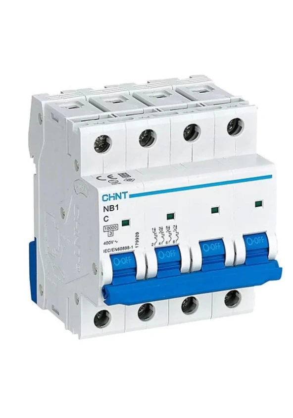 Chnt W Otomat 4p C 40a 10ka ürün görseli 1