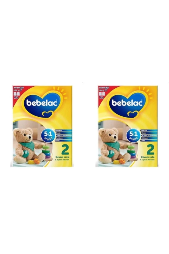 Bebelac 2 Numara 800 Gram 2 Kutu ürün görseli 1